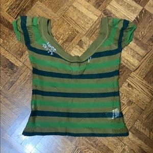 Miss sixty knit t shirt. Crop top